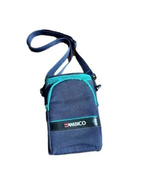 Vintage Retro Ambico Camera Case Navy Blue Unisex